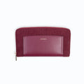 Couture Uppeal™ portefeuille long Bordeaux, vegan et durable, élégant et pratique, idéal pour cartes et monnaie