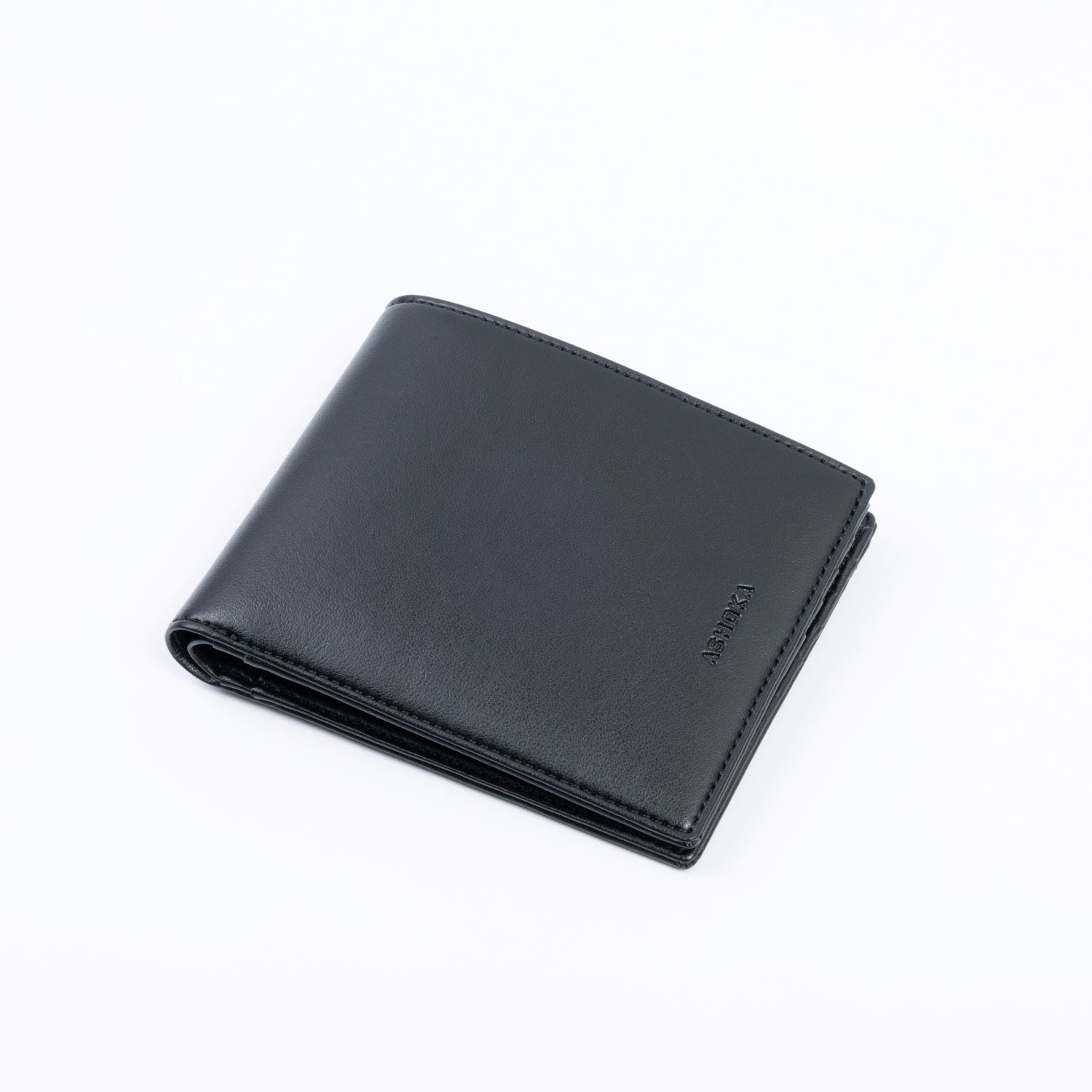 Portefeuille homme Apple Skin navy - matière végétale écoresponsable, design raffiné à Paris