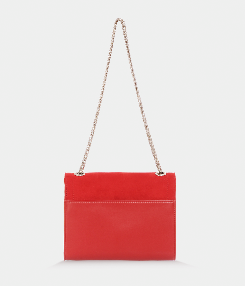 Sac pochette Mini Paname Oxymore rouge - clutch vegan et éthique - Ashoka Paris  Modifier le texte alternatif