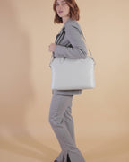 City Full Uppeal™ Briefcase Pearl Gray