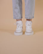 Vidéo sneaker montante biosourcée & recyclée Mateo trio rose - basket éthique, écoresponsable et vegan.