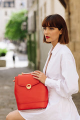 Pamela Backpack Apple Skin red