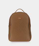 Sac à dos vegan pour femme et homme Lively Apple Skin et nylon recyclé caramel sans cuir, éthique, écoresponsable, écologique, recyclé et sans cruauté