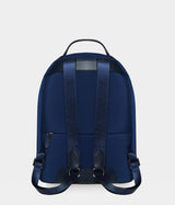 Sac à dos vegan pour femme et homme Lively Apple Skin et nylon recyclé bleu marine sans cuir, éthique, écoresponsable, écologique, recyclé et sans cruauté