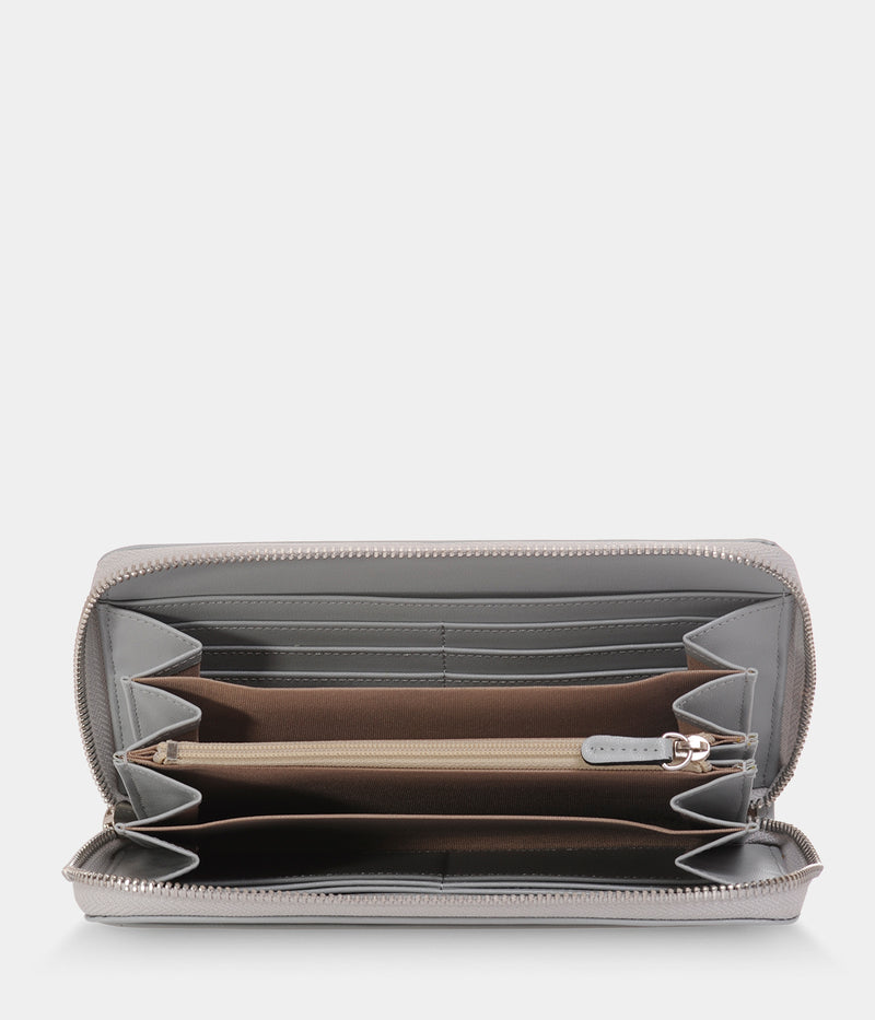 Portefeuille-Compagnon vegan Oxymore Grey, éthique écologique recyclé et  écoresponsable.