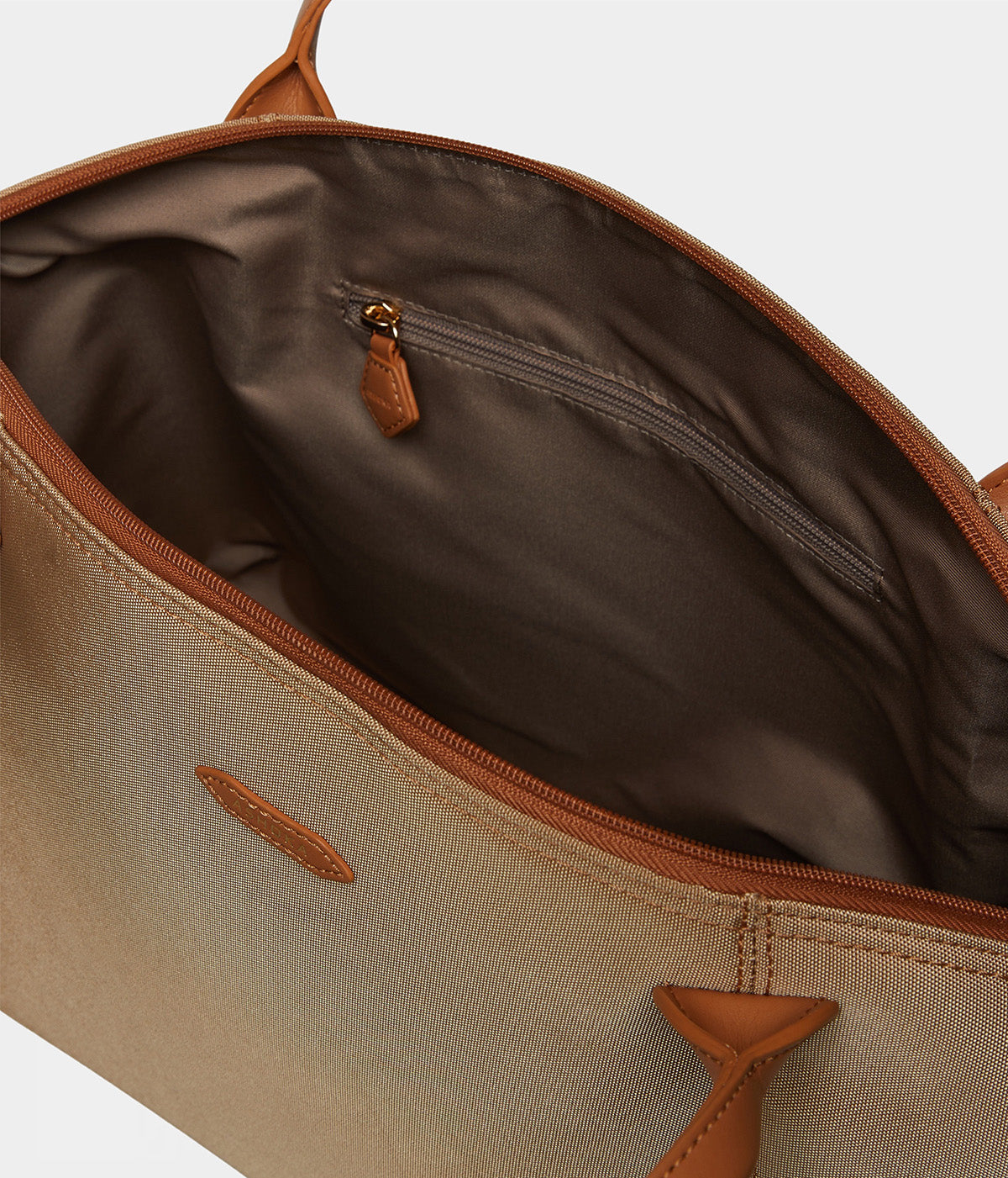 Sac vegan pour femme Journey Kromatik Apple Skin et Nylon recyclé caramel, sans cuir, éthique, écoresponsable, écologique, recyclé et sans cruauté