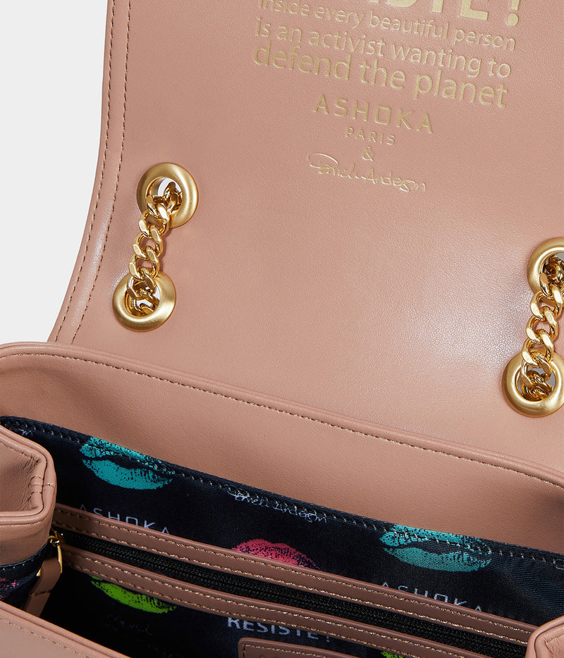 Sac à dos vegan Pamela Anderson Backpack Apple Skin nude , éthique, écoresponsable, écologique, recyclé et sans cruauté