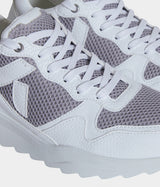 détails running sneakers Lewis blanche - Running éthique, écoresponsable et vegan.