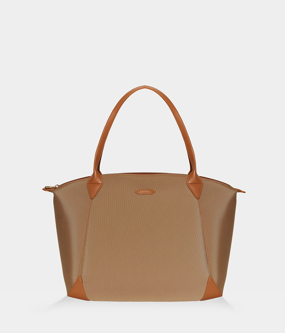 Sac vegan pour femme Apple Skin et Nylon recyclé caramel Journey Kromatik, sans cuir, éthique, écoresponsable, écologique, recyclé et sans cruauté