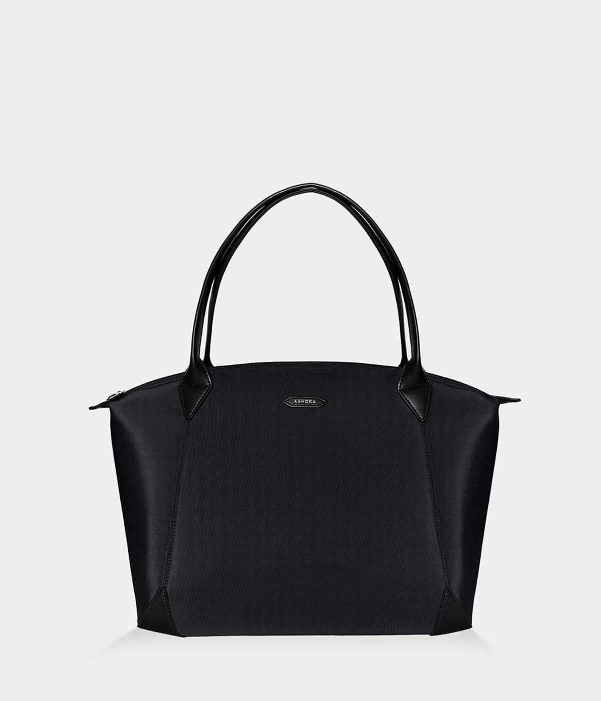 Sac vegan pour femme  Apple Skin et Nylon recyclé noir Journey Kromatik, sans cuir, éthique, écoresponsable, écologique, recyclé et sans cruauté