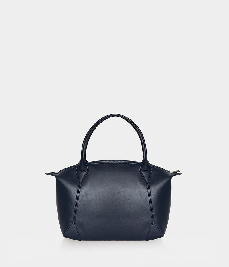Sac à main vegan pour femme Pretty Full Apple Skin bleu marine sans cuir, éthique, écoresponsable, écologique, recyclé et sans cruauté