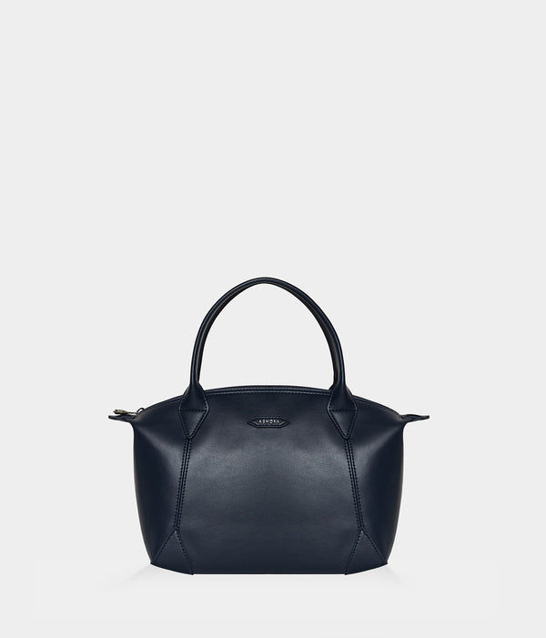 Sac à main vegan pour femme Pretty Full Apple Skin bleu marine sans cuir, éthique, écoresponsable, écologique, recyclé et sans cruauté