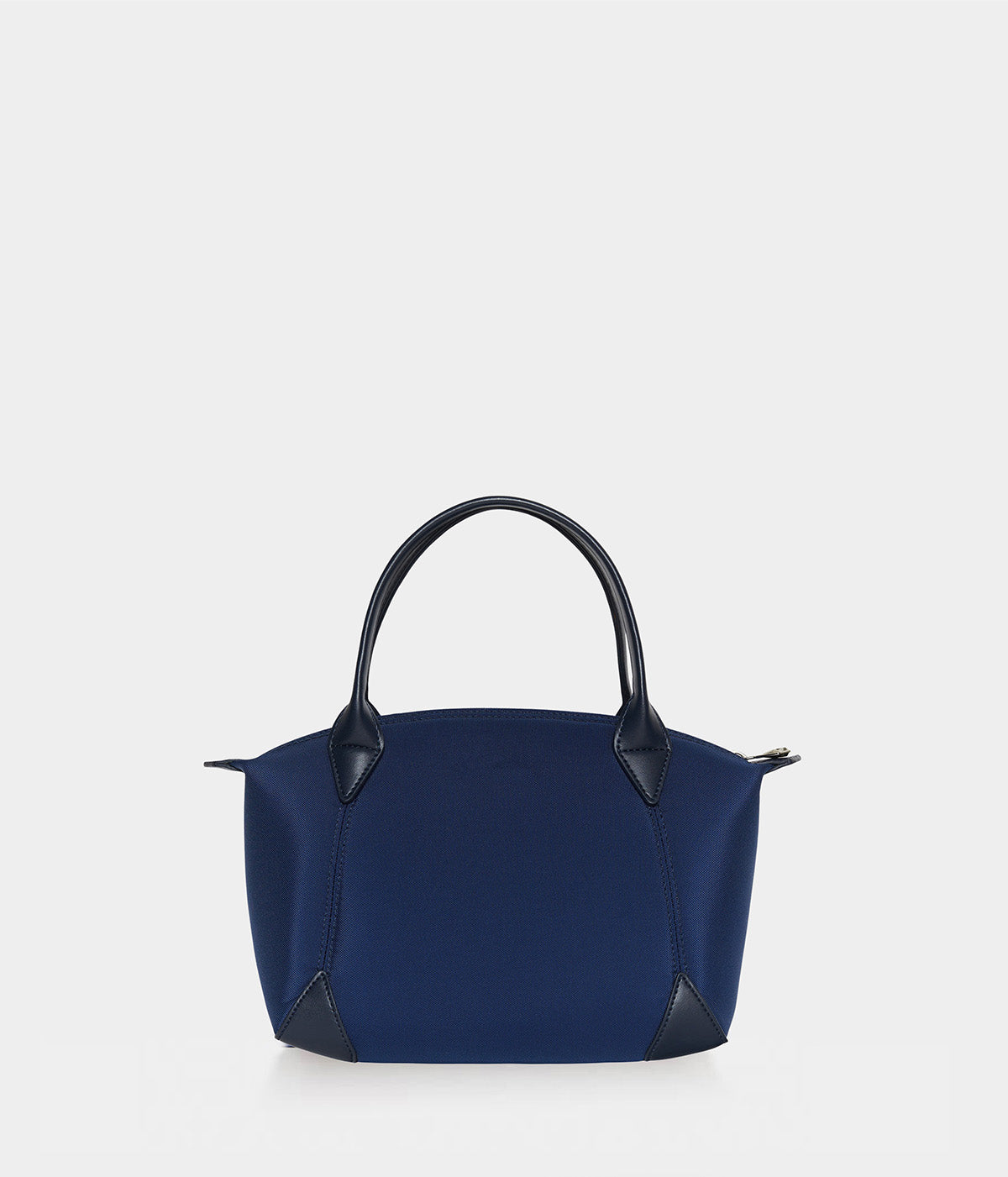 Sac à main vegan pour femme Pretty Apple Skin et Nylon recyclé bleu marine, sans cuir, éthique, écoresponsable, écologique, recyclé et sans cruauté