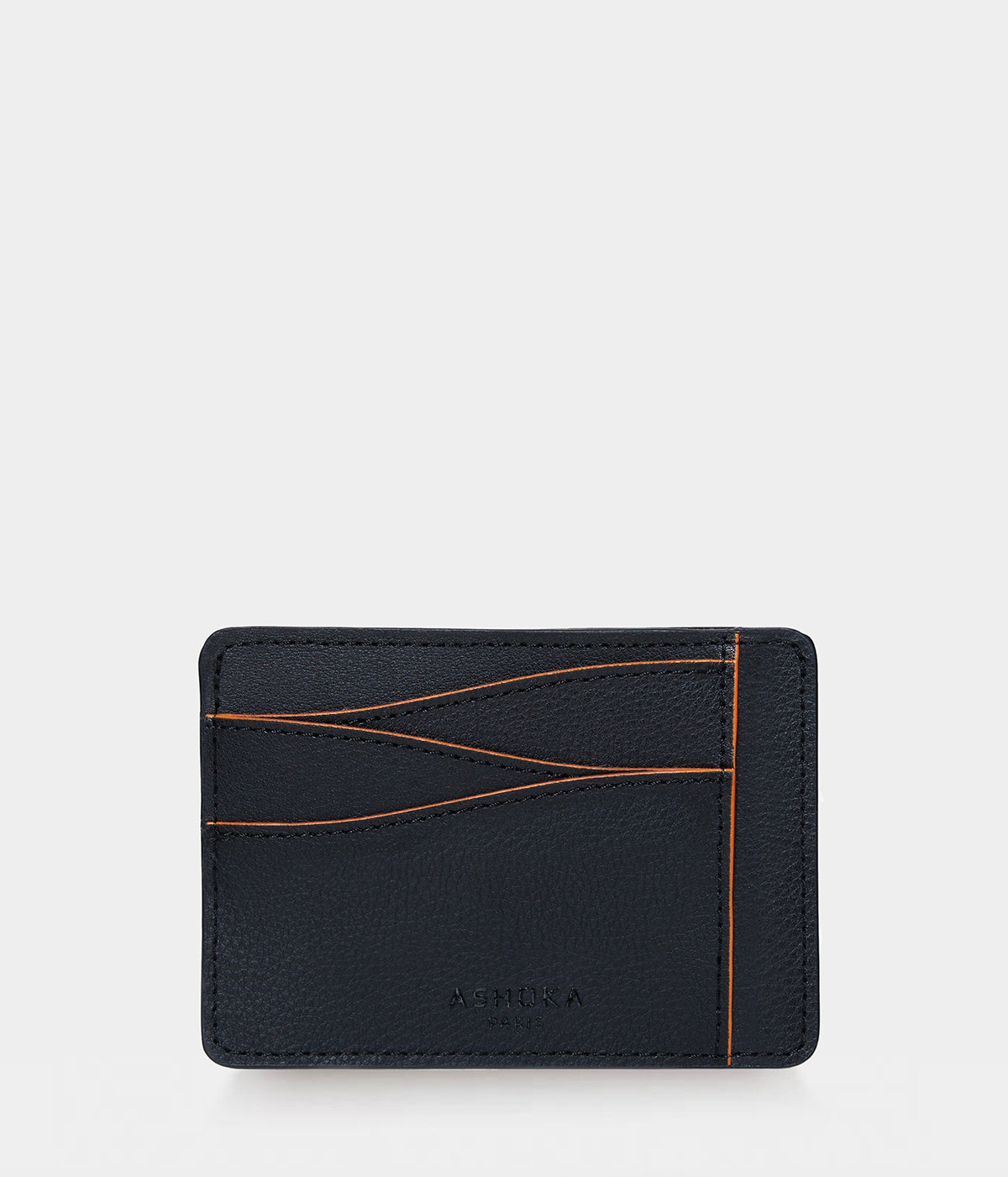 Grand porte-carte Mylo™️ orange en mycélium, structure souterraine des champignons - éthique, écoresponsable, écologique, durable et sans cruauté