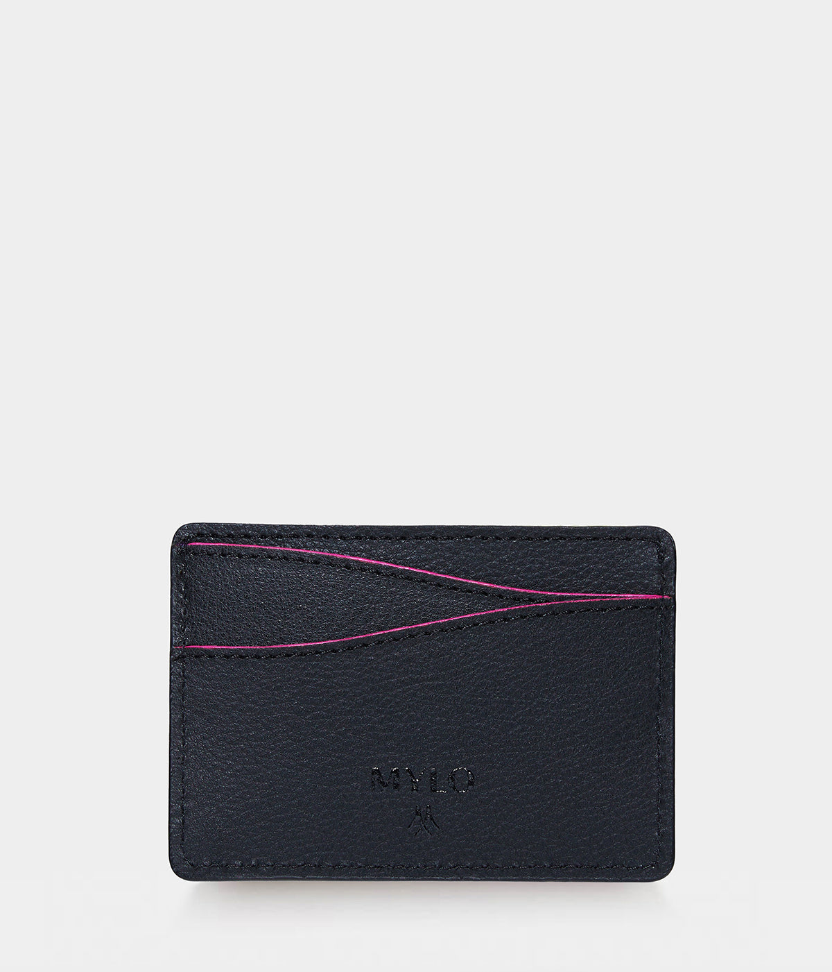 Porte-carte Mylo™️ rose en mycélium, structure souterraine des champignons - éthique, écoresponsable, écologique, durable et sans cruauté