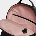 Sac à dos vegan pour femme Lively Apple Skin et nylon recyclé noir sans cuir, éthique, écoresponsable, écologique, recyclé et sans cruauté