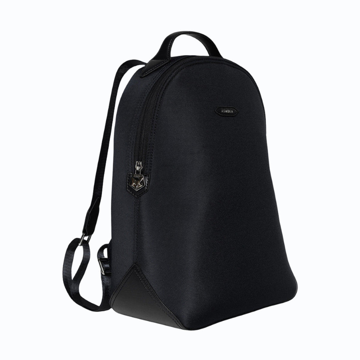 apple leather backpack Lively Backpack Black - Vegan, eco-friendly & chic