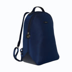 Sac à dos vegan pour femme et homme Lively Apple Skin et nylon recyclé bleu marine sans cuir, éthique, écoresponsable, écologique, recyclé et sans cruauté