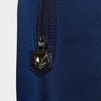 Sac à dos vegan pour femme et homme Lively Apple Skin et nylon recyclé bleu marine sans cuir, éthique, écoresponsable, écologique, recyclé et sans cruauté