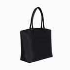 Sac cabas vegan pour femme Jolly Apple Skin et Nylon recyclé noir sans cuir, éthique, écoresponsable, écologique, recyclé et sans cruauté
