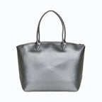 Sac cabas similicuir vegan pour femme Jolly Apple Skin argent, sans cuir, éthique, écoresponsable, écologique, recyclé et sans cruauté.