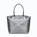 Sac cabas similicuir vegan pour femme Jolly Apple Skin argent, sans cuir, éthique, écoresponsable, écologique, recyclé et sans cruauté.