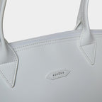 Sac cabas vegan pour femme Jolly full Apple Skin blanc, sans cuir, éthique, écoresponsable, écologique, recyclé et sans cruauté