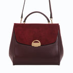 Sac à main vegan Paname Oxymore bordeaux - maroquinerie végane et éthique