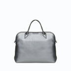 Porte-documents vegan pour femme City Apple Skin argent - sans cuir - éthique, écoresponsable, écologique, recyclé et sans cruauté