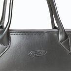 Porte-documents vegan pour femme City Apple Skin argent - sans cuir - éthique, écoresponsable, écologique, recyclé et sans cruauté