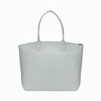 Sac cabas vegan pour femme Jolly Apple Skin gris perle sans cuir, éthique, écoresponsable, écologique, recyclé et sans cruauté