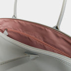 Sac cabas vegan pour femme Jolly Apple Skin gris perle sans cuir, éthique, écoresponsable, écologique, recyclé et sans cruauté