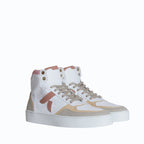 Chaussures vegan Matéo Montante Trio de Rose – baskets écoresponsables pour femme et homme