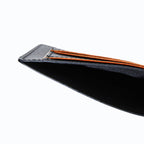 Grand porte-carte Mylo™️ orange en mycélium, structure souterraine des champignons - éthique, écoresponsable, écologique, durable et sans cruauté