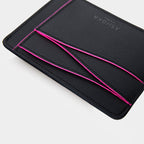 Grand porte-carte Mylo™️ rose en mycélium, structure souterraine des champignons - éthique, écoresponsable, écologique, durable et sans cruauté