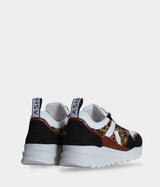 Chaussures vegan Lewis Léopard – baskets running durables vue arrière