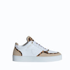 Sneaker vegan Matéo Basse Léopard – chaussure éthique biosourcée et recyclée