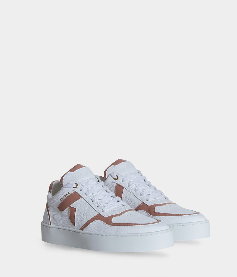 Chaussures vegan Matéo Basse Nude – baskets écoresponsables en matières recyclées