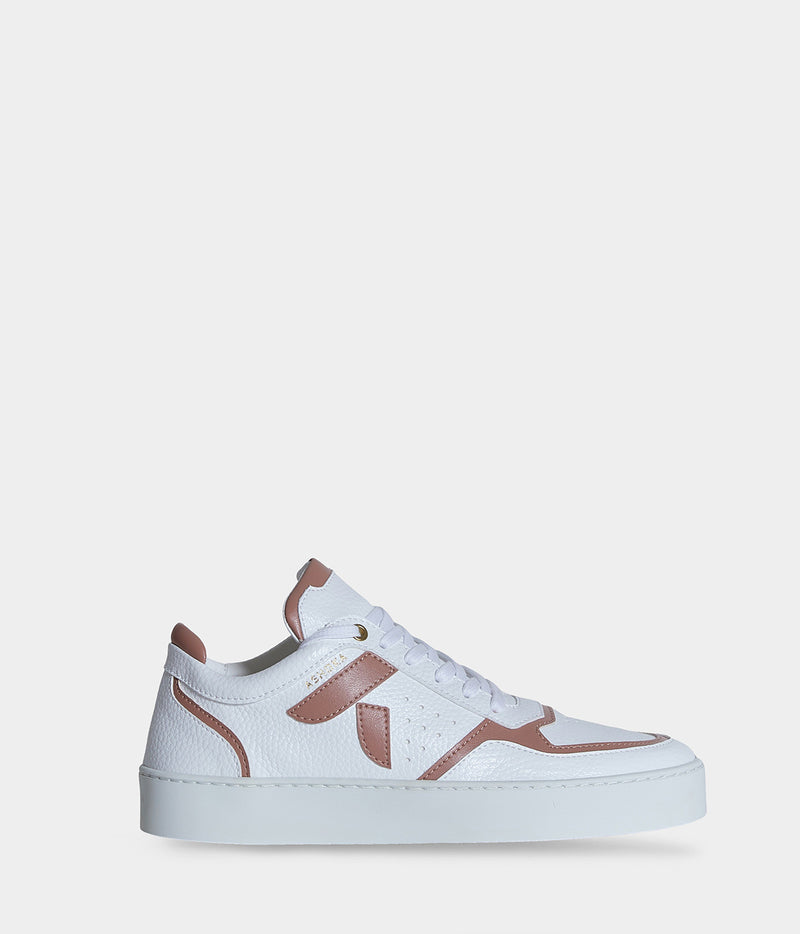Sneaker vegan Matéo Basse Nude – chaussure éthique biosourcée et recyclée